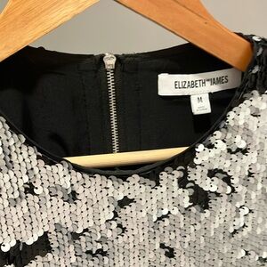 Elizabeth and James Sequin Dress
